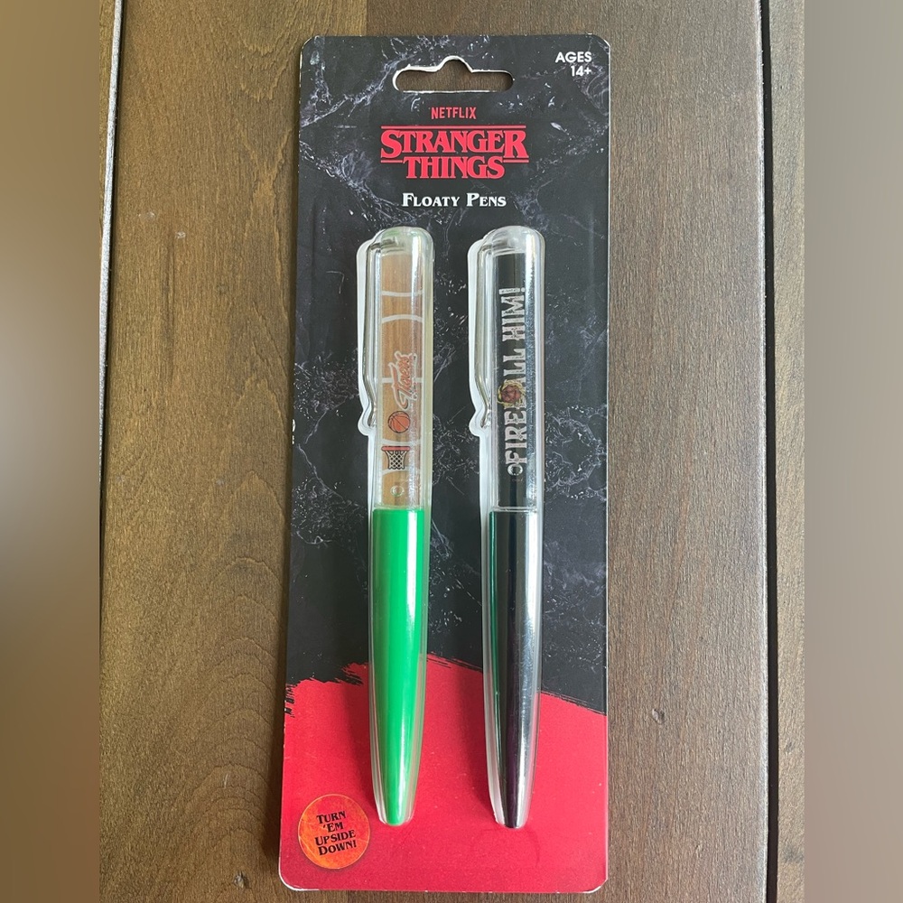 Stranger Things Floaty Pens